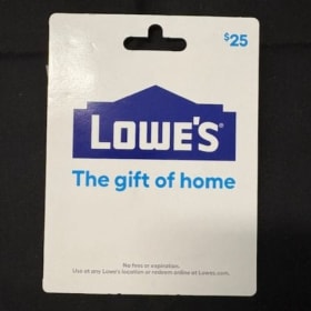 Lowe's $25 Gift Card item