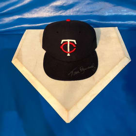 Tom Brunansky Signed Hat item