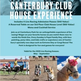 Canterbury Club House Experience Package item