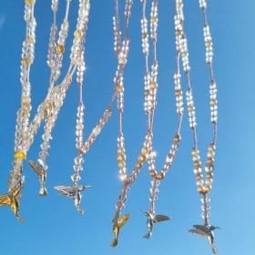 144 beads of light necklace item