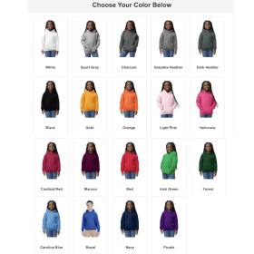 Youth Customizable Hoodie item