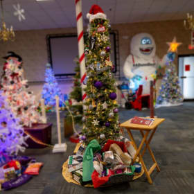 Tree 25-078 - "Santa Baby, Pamper Me" item