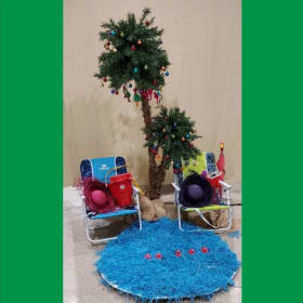 Christmas in the Palms Tree by Dana Quigley item