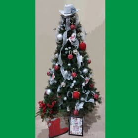 Cowboy Christmas Tree by Xi Beta Lambda Sorority item