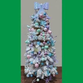 Pastel Candy Delight Tree by Lori Payne and Mikala Deck item