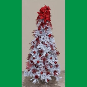 Red Glitter Tree by Susan Swaney item
