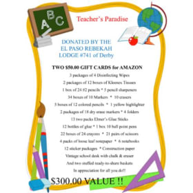 Teacher's Paradise Tree by El Paso Rebekah Lodge #741 item