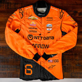 2025 Nolan Siegel Arrow McLaren Fire Suit + Diecast Bundle item