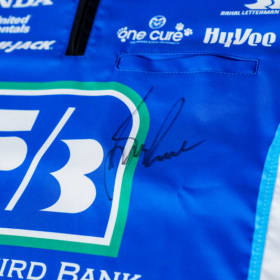 Graham & Bobby Rahal Autographed Crew Shirt item