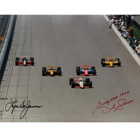 Nike Jacket with Lyn St. James Logo from 1993 Indy 500 item