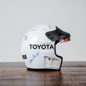 2000 Long Beach Toyota Celebrity Race Autographed Helmet item