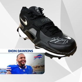 Autographed Buffalo Bills Cleat - Dion Dawkins item