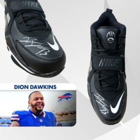 Autographed Buffalo Bills Cleat - Dion Dawkins item