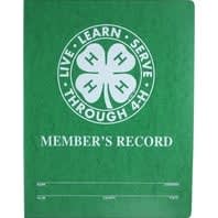 4-H Record Book item