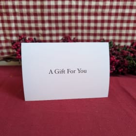 JBL First Aid- One Fine Food Restaurant Gift Card item