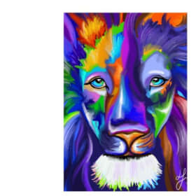 Fab Lion Multi-Purpose Cards item