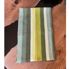 Linge à vaisselle unique tissé à la main, 100 % coton – 35$ item