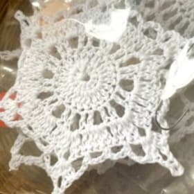 Crocheted Snowflake - large item