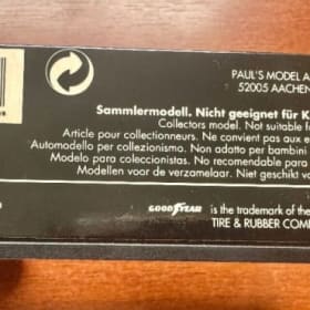 1:43 Model of Giles Villeneuve 1982 Ferrari item