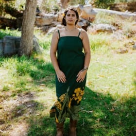 ʻAwapuhi Luheluhe Uluauloa Sig Zane Dress ($175 Value) item