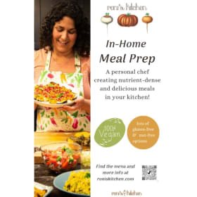 Roni's Kitchen - 1 Online Vegan Cooking Class #1 item