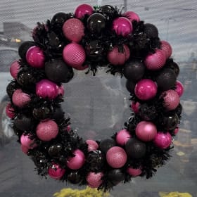 Pink & Black Wreath item
