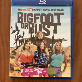 BIGFOOT OR BUST BLU RAY SIGNED BY JIM WYNORSKI CHOPPING MALL item