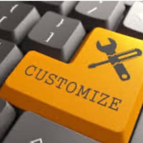 CUSTOMIZATION 1- Item #20 crew neck classic item