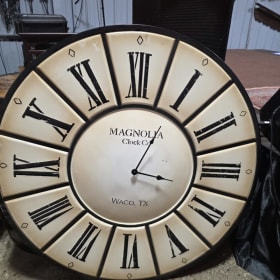 4 foot clock item