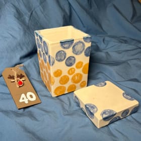 40. Artisan Ceramic Treasure Box item