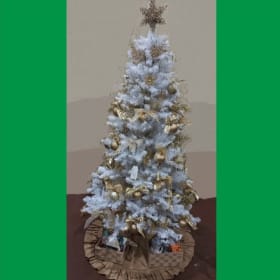 Bold Gold Tree by P. E. O. Chapter HT item