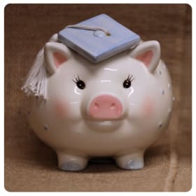 Mud Pie College Fund Piggy Bank item