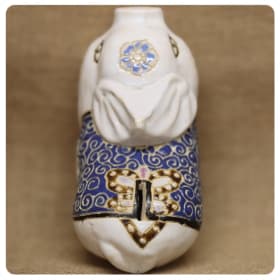 The Blue Blossom Pig Bank item