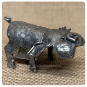 Pig-A-Ling Surprise Bell – Vintage W. Gerard Pewter Pig item