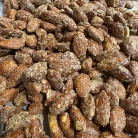 1/2 lb Cinnamon Roasted Almonds item
