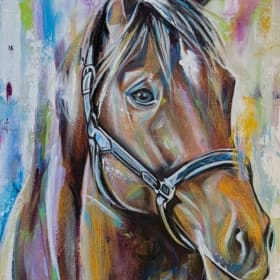 Custom Head Portrait of One Animal item