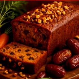 Carrot -Dates Cake 750 gm item