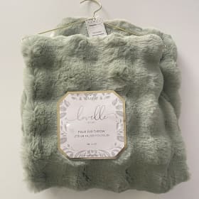 Lovelle Studio Faux Fur Throw 50" x 60" item