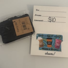 Thread Wallet with Beans and Brews Gift Card item