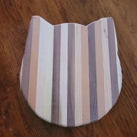 Cat Head Cutting Board item