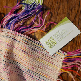 Light Hand Woven Scarf item