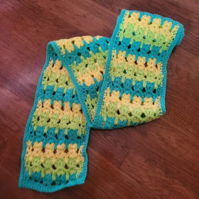 Two Cat Crochet Scarves item
