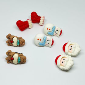 Clip-On Christmas Earring Set item
