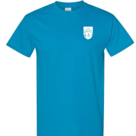 tshirt bleu tropical jr/adulte item
