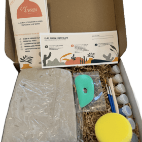 DIY Pottery Box – Clay Creation Kit with Professional Firing item