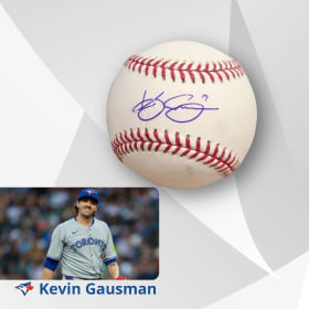 Toronto Blue Jays Pitcher Kevin Gausman Autographed Baseball item