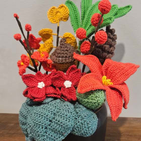 Crocheted Centrepiece item