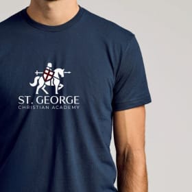 Option 2.B St. George Christian Academy Crewneck T-Shirt item