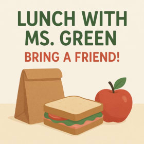 Lunch with Ms. Green & a Friend item