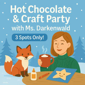Cocoa & Crafts w/ Mrs.Darkenwald- see link below to purchase item